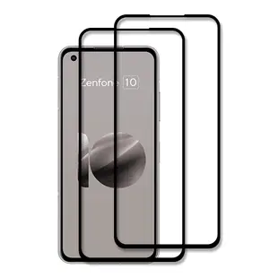RedMoon ASUS ZenFone 10 / ZenFone 9 9H螢幕玻璃保貼 2.5D滿版保貼 2入