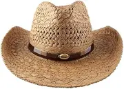 [SLEDEZ] Men's Summer Straw Hat Spring and Summer European and American Straw Hat