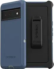 [Otterbox] Pixel 6 Pro Defender Series Case - Fort Blue, Rugged & Durable, with Port Protection, includes Holster Clip Kickstand