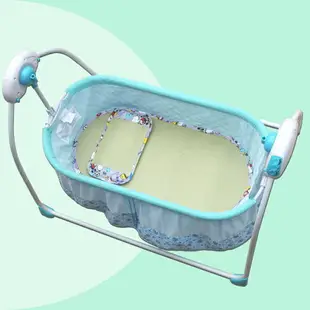 嬰兒涼席電動搖藍床草席橢圓訂做寶寶竹席子冰絲夏季雙面搖籃涼席