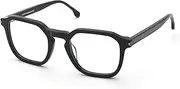 [Lozza] VL4372 0700 Nero Lucido 52/23/145 Men's Glasses, 0700 Nero Lucido, 52/23/145