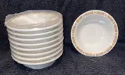 9- New Buffalo China Atomic Star Dessert/Fruit/Tidbit Bowls