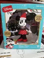 Disney Minnie Mouse Christmas LED Inflatable 3.5ft Tall New In Box