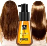 Super Curl Defining Booster Hair Fixing Hair Care Essence Oil Treatment Care - Hair Care Nutrition Curl Moisture Leave-in Conditioner - Smoothing Hair Oil for Frizzy Dry & Damaged Hair