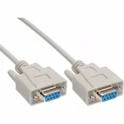 Astrotek AT-DB9NULL-FF-3 3m Serial RS232 Null Modem Cable DB9 Female to Female 7C 30AWG-Cu Molde