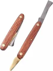 Tignapoo Garden Foldable Grafting Pruning Knife Orchard Seedling Tree Cutter Scissor Clipper Fruit Tree Vaccination Secateurs