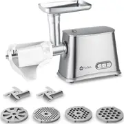 2800W Electric Meat Mincer Sausage Filler Kibbe Maker Tomato Sauce Kit