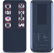 New Replacement Remote Control Compatible with Real Flame Vivid Flame Electric Fireplace Firebox 4199 5950 13051E 13051E-WSTC 4020E 4020E-BNE 4020E-DW 4020E-BLK 7760E 7760E-W 5010E 5010E-W 5010E-GRY