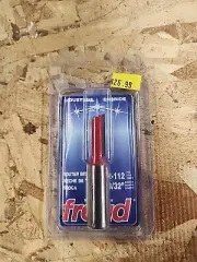 New Freud 12-112: 13/32" (Dia.) Double Flute Straight Bit with 1/2" Shank