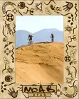 Moab Utah Mix Up Laser Engraved Wood Picture Frame Portrait (3 x 5)
