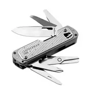 LEATHERMAN FREE T4 MULTI-TOOL STAINLESS - 12 TOOLS