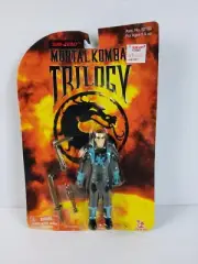 Sub Zero Mortal Kombat Trilogy 1996 Vintage Action Figure Toy Island NEW SEALED