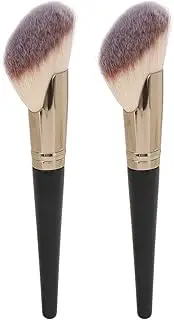 Contour Brush Soft Fiber Show Brush Wood Handle Makeup Powder Brush Powder Apply Evenly Face Make-Up Salon Travel
