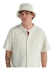 [Ambition the Label] Organic Cotton Shirt in Beige