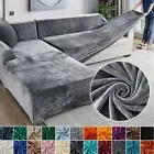 Sofa Cover Thick Elastic 1/2/3/4 Seater Sofa Cover L Shaped Corner Sofa Cover