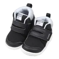 在飛比找PChome24h購物優惠-《布布童鞋》Combi黑色Core_S中筒成長機能學步鞋(1