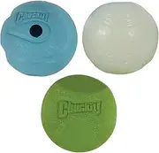 Chuckit Fetch Medley Dog Ball Dog Toys, Small (2 Inch) Pack of 3, for Small Breeds