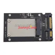 Enclosure mSATA SSD to 2.5" SATA Convertor Adapter Card SSD Case for Laptop PC
