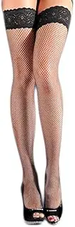 Selente Lovely Legs verführerische Damen Straps-Strümpfe mit edler Spitze, made in EU
