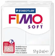 Staedtler FIMO Soft Oven-Bake Modelling Clay 57g White