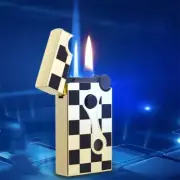 Dual Flame Soft & Torch Flame 2 in 1 Lighter Butane Refillable Portable Lighters