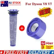 Pre & Post HEPA Filter For Dyson V8 V7 Animal Absolute Vacuum Cleaner ReplacemCF