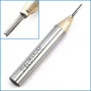 1.5mm x 5mm CNC Straight Router Bit 1/4" Shank Woodwork Engraving Tool End Mill