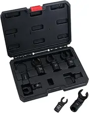 AB Tools 3/8in Drive Metric Impact Swivel Flexible Head Crows Foot Wrench 12 – 19mm 6pc