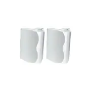 85W 8 Ohm Wall Mount White Speaker Pair