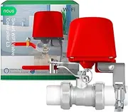 NOUS L3 WiFi Electric Water Valve, Google Assistant, Amazon Alexa, Alexa Compatible, NOUS Smart Home App, Life TUYA, Timer Garden Watering Smart, Water Valve WiFi, Only 2.4 GHz WiFi