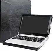 Alapmk Protective Case Cover for 11.6" Acer Chromebook R11 R 11 CB5-132T C738T/Chromebook 11 CB3-131 Series Laptop(Warning:Only fit Model CB5-132T C738T CB3-131),Black