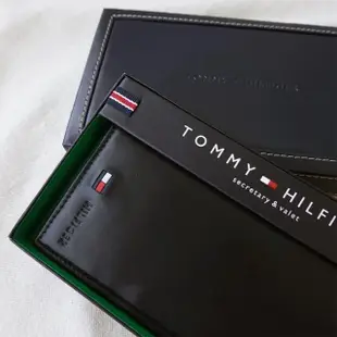 【Tommy Hilfiger】男用 皮夾長夾 經典款 現貨 正品 美國代購 父親節 情人禮物 禮盒(平輸品)