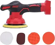 Luocute Cordless Car Buffer Polisher, 6 Inch 2500-5000RPM Variable Speed Car Polisher, Compatible with 18V Lithium Ion Battery 48-11-1820 48-11-1822(Not Included)