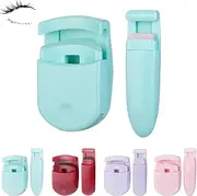 Blevora Eyelash Curler, Blevora Nutrient Lash Curler, Portable Travel, Professional Travel Makeup Tools, for All Eye Shapes (Blue)