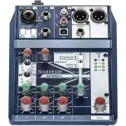 Soundcraft Notepad-5 Small-Format Analog Mixing Console with USB I/O Make Offer!