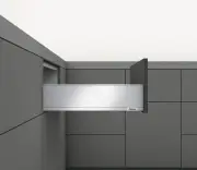 Blum 770K50S0S LEGRABOX 20" L x 5-1/16" H Full Extension - Grey
