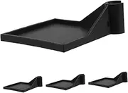 KOMBIUDA 4pcs Grow Tent Corner Shelf Bracket Heavy Duty Plastic Pole Mount Rack for Organized Storage of Humidity Meters Cameras Equipment Grow Tent Accessory