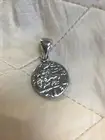Charles Albert sterling silver pendant Greek Replica Rare