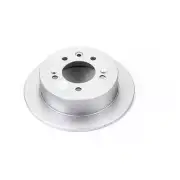 Disc Brake Rotor-Rear Genuine Geomet Coated Rotor fits 07-10 Hyundai Elantra