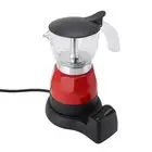 Electric Coffee Maker 150ml 3 Cups Aluminum Mocha Pot Electric Italian