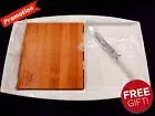 Jayco caravan Ceramic& bamboo SERVING PLATTER cheese board TRAY chopping board