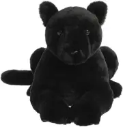 Aurora® Adorable Super Flopsie™ Black Panther Stuffed Animal - Playful Ease