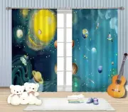 3D Planet Sky 674 Blockout Photo Curtain Print Curtains Drapes Fabric Window AU