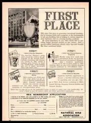 1959 National Rifle Association NRA Membership Application Vintage Print Ad