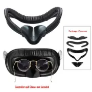 4in1 Accessories Kit for Oculus Quest 2 VR Eye Face Cover Cushion PU Leather Pad