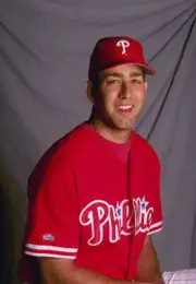 Mike Grace Philadephia Phillies poses for a picture during Spr- 1998 Old Photo 1