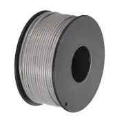 22AWG Stranded Wire PVC Hookup 30M/100ft Grey, Electrical Wire UL1007 Spool