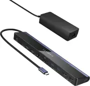 iVANKY 12-in-1 85W PD Dock, Dual 4K HDMI Display Thunderbolt 3/4 Dock for Window