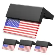 4th of July Decorations Solar Fence Lights, 6 Pack American 6 Pack Flag Lights