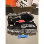 OFF-WHITE 7DLZ 全新灰白色 X AIR VAPORMAX'PART 2 BLACK' AA3831-002